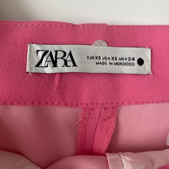 Zara Barbie Pink High Waisted Shorts XS - Picture 12 of 14